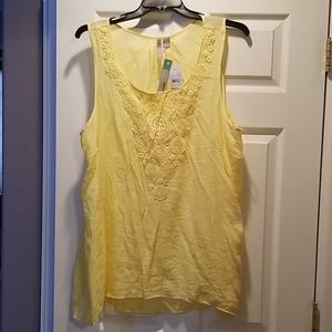 Adorable Sheer Sleeveless Tank